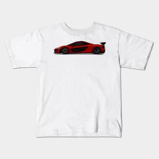 MCLAREN P1 DARK-RED Kids T-Shirt